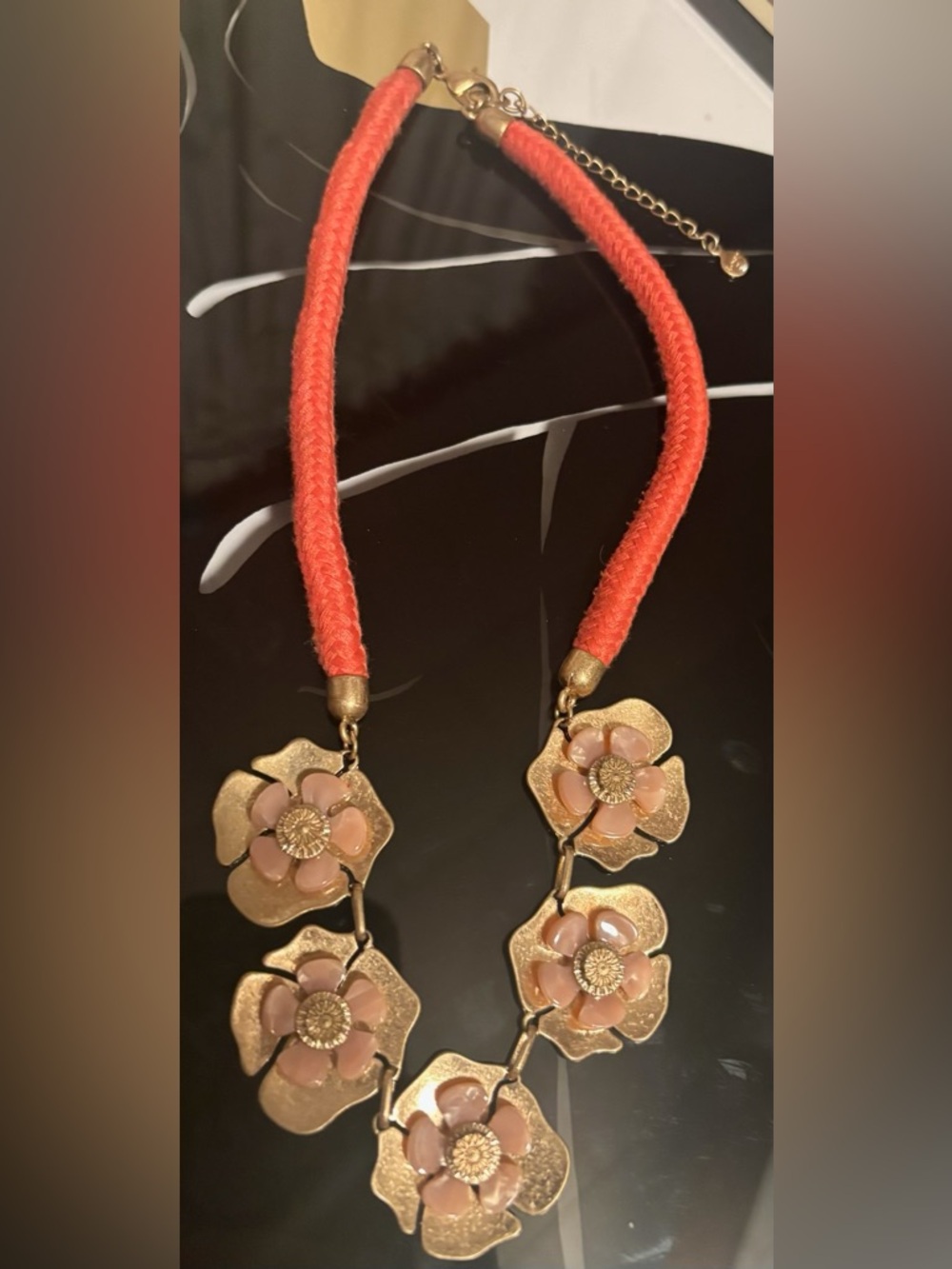 4 Vintage Necklaces ( Coldwater Creek & Ann Taylor) and 2 Bracelets #122 - Picture 8 of 16